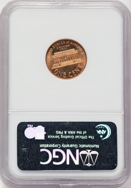 1965 1C SMS CA SMS Lincoln Cent NGC MS67