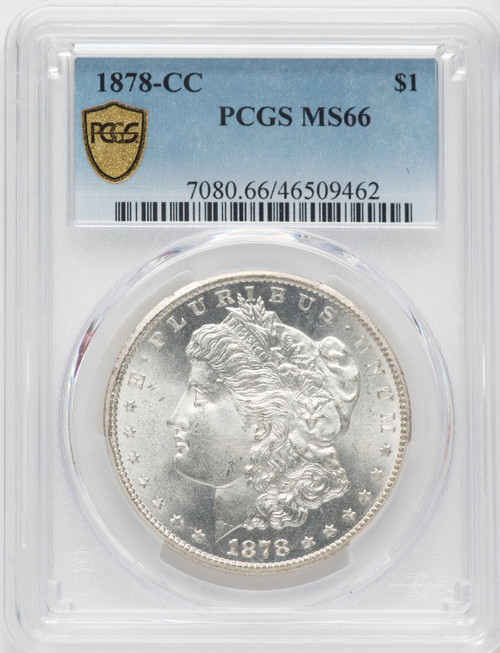 1878-CC $1 Morgan Dollar PCGS MS66