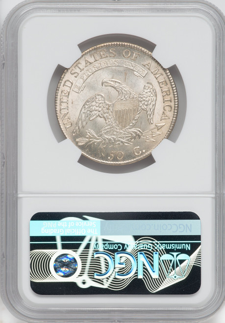 1810 50C O-108 R.3 Bust Half Dollar NGC MS66