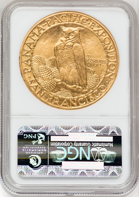 1915-S $50 ROUND NGC Plus Commemorative Gold NGC MS65+