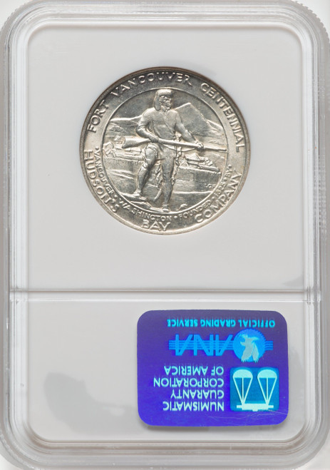 1925 50C Vancouver Commemorative Silver NGC MS65