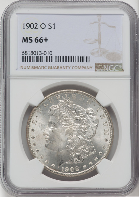 1902-O $1 Morgan Dollar NGC MS66+