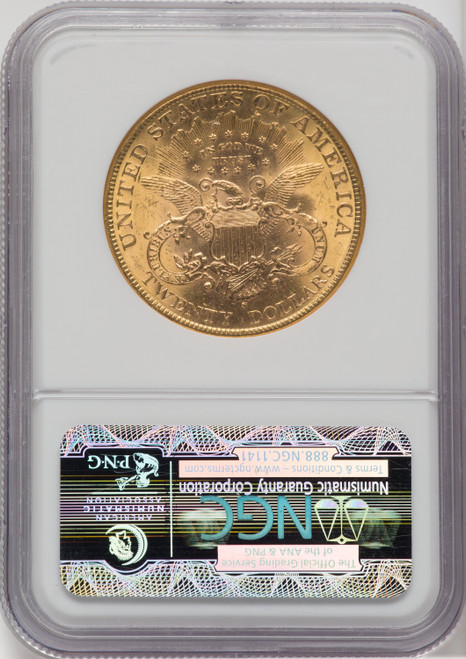 1898-S $20 Liberty Double Eagle NGC MS62