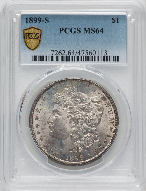 1899-S $1 Morgan Dollar PCGS MS64