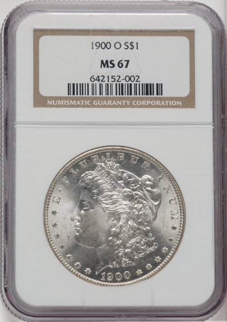 1900-O $1 Morgan Dollar NGC MS67