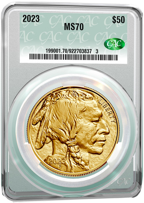 2023 $50 One Ounce Gold Eagle First Day of Issue NGC MS70 | LCR Coin