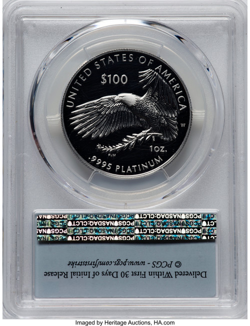 2019-W $100 One-Ounce Platinum Eagle Liberty PCGS PR70