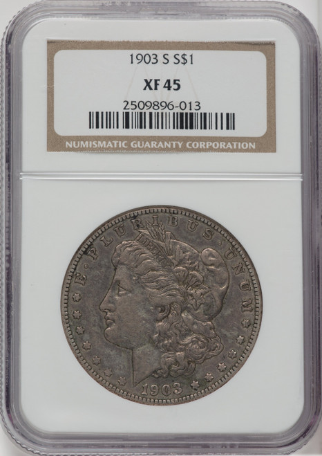 1903-S $1 Morgan Dollar NGC XF45