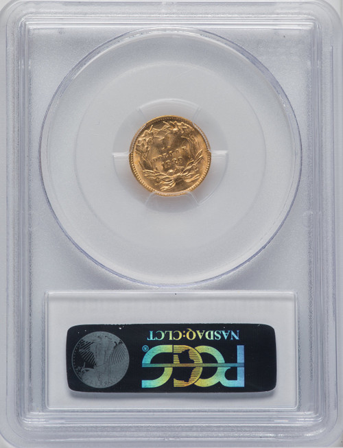 1889 G$1 CAC Gold Dollar PCGS MS65