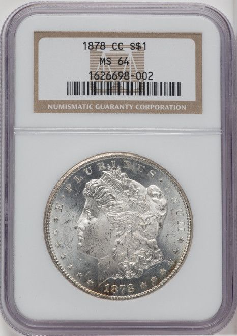 1878-CC $1 Morgan Dollar NGC MS64