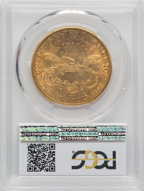 1893-CC $20 Liberty Double Eagle PCGS AU58 - LCR Coin