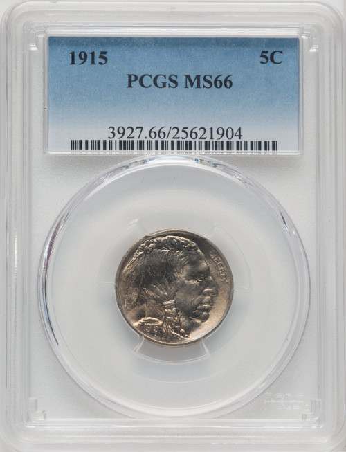 1915 5C Buffalo Nickel PCGS MS66