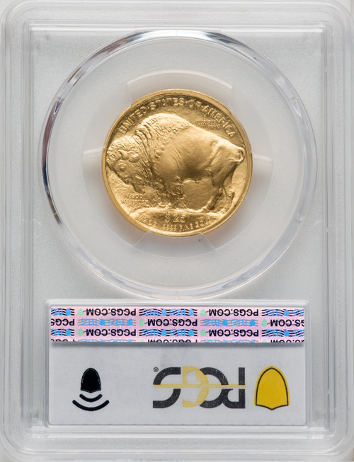 2008-W $25 Half-Ounce Burnished Gold Buffalo PCGS SP70