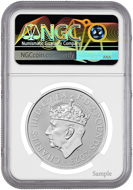 2023 KC III Cypher Coronation Silver Coin First Releases NGC MS70