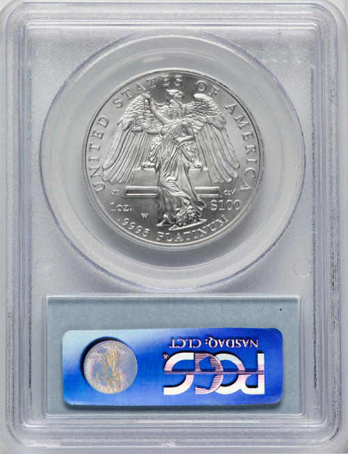 2008-W $100 One-Ounce Platinum Eagle PCGS MS70