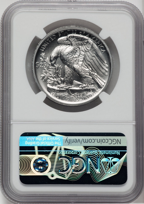2020-W $25 Palladium First Day of Issue NGC 0