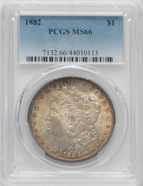 1882 $1 Morgan Dollar PCGS MS66