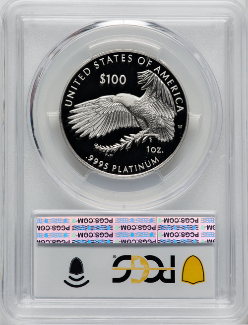 2023-W $100 One-Ounce Platinum Eagle Advanced Release PCGS PR70