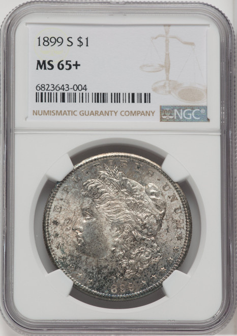 1899-S $1 Morgan Dollar NGC MS65+