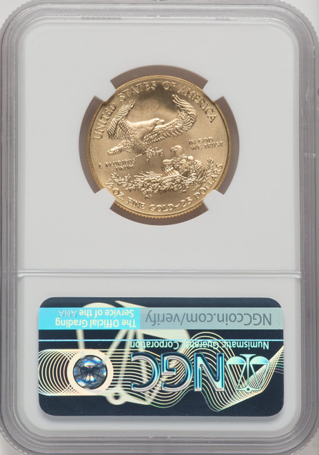 2020 $25 Half-Ounce Gold Eagle First Strike NGC MS70