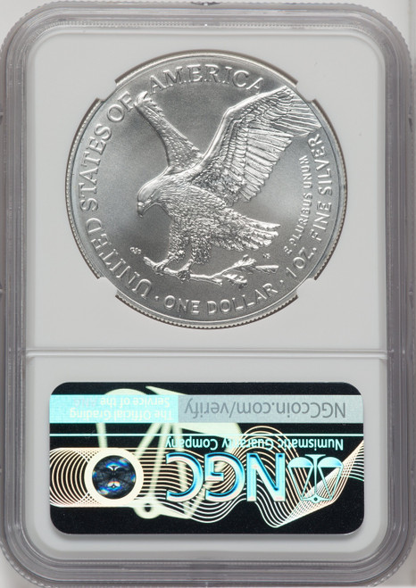 2023 $1 Silver Eagle First Day of Issue NGC MS70