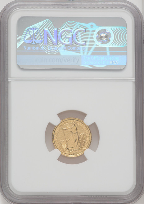 2023 G.B. G10 BRITANNIA-KC III OBVERSE 14TH COIN STRUCK Royal Succession NGC MS70