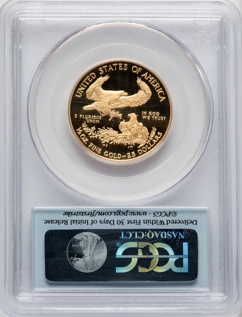 2011-W $25 Half-Ounce Gold Eagle First Strike PCGS PR70