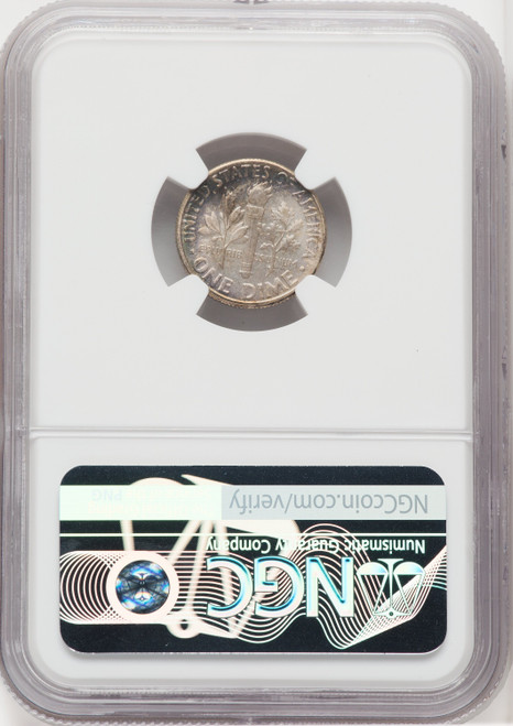 1957 10C FB Roosevelt Dime NGC MS67+