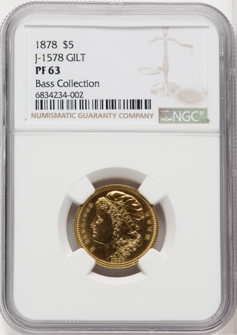 1878 $5 J-1578 RB Patterns NGC MS63