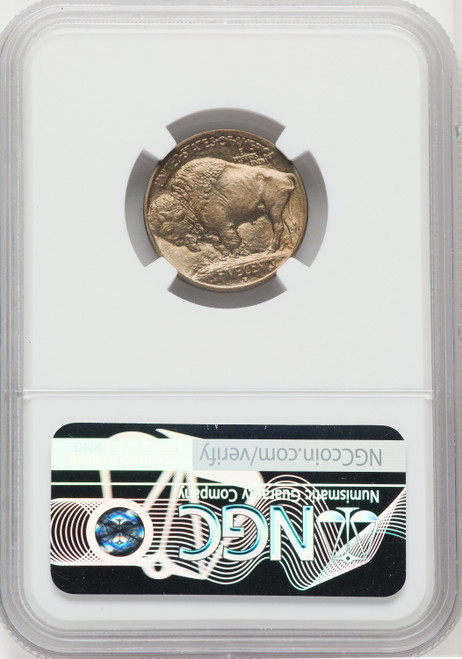 1913-D Type One 5C Buffalo Nickel NGC MS66+