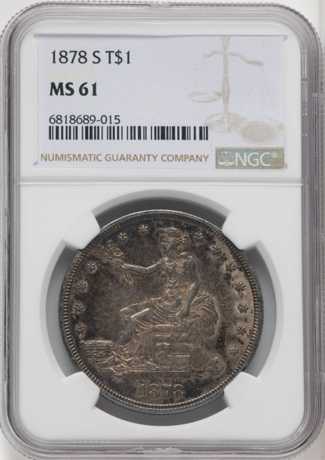 1878-S T$1 Trade Dollar NGC MS61