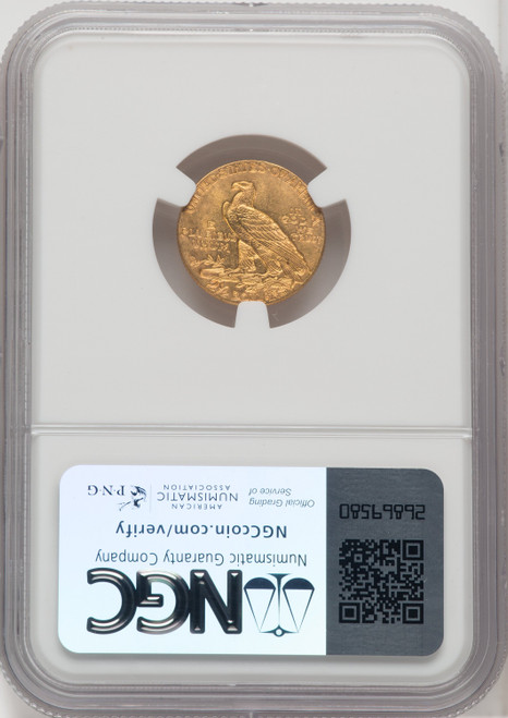 1914 $2.50 Indian Quarter Eagle NGC MS64