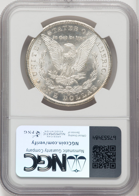 1883-CC $1 Morgan Dollar NGC MS66+