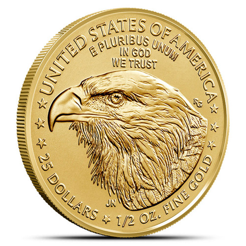 2024 1/2 oz American Gold Eagle Coin BU