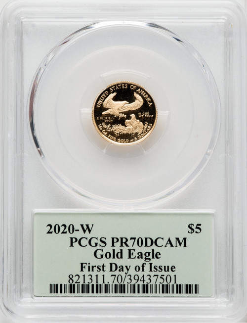 2013-W Gold American Eagle PCGS PR70 Cleveland Signed