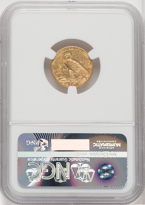 1914-D $2.50 Indian Quarter Eagle NGC MS62+