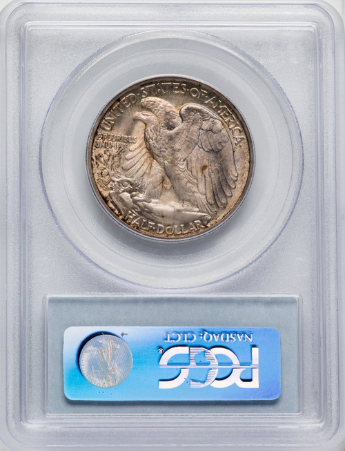 1938-D 50C Walking Liberty Half Dollar PCGS MS64