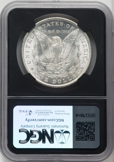 1899-O $1 Mike Castle Blk Core Franklin Series Morgan Dollar NGC MS67