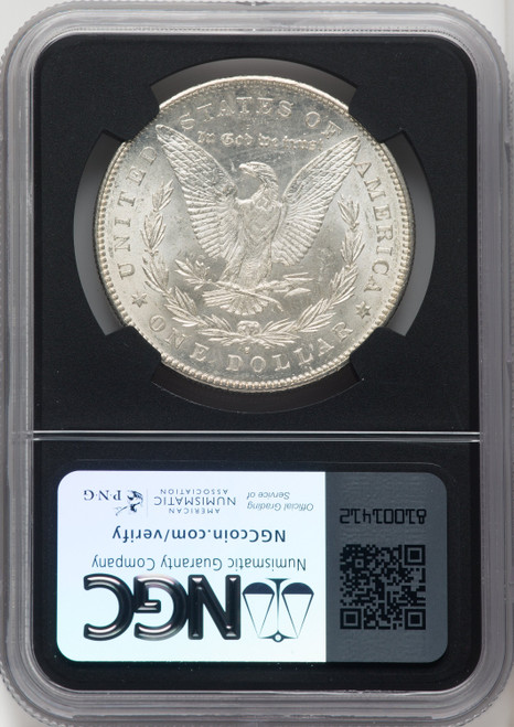 1879-S $1 Reverse of 1878 Mike Castle Blk Core Franklin Series Morgan Dollar NGC MS65