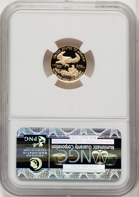 2014-W 4-Coin Set Gold American Eagle ER Blue NGC PF70