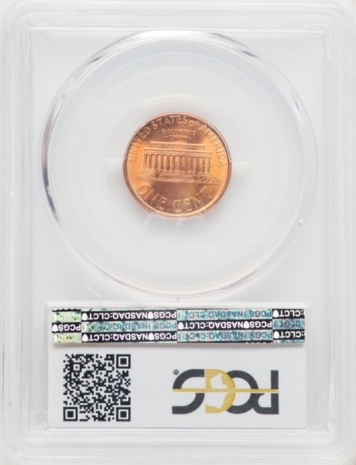 1995 1C DBL DIE RD Lincoln Cent PCGS MS69