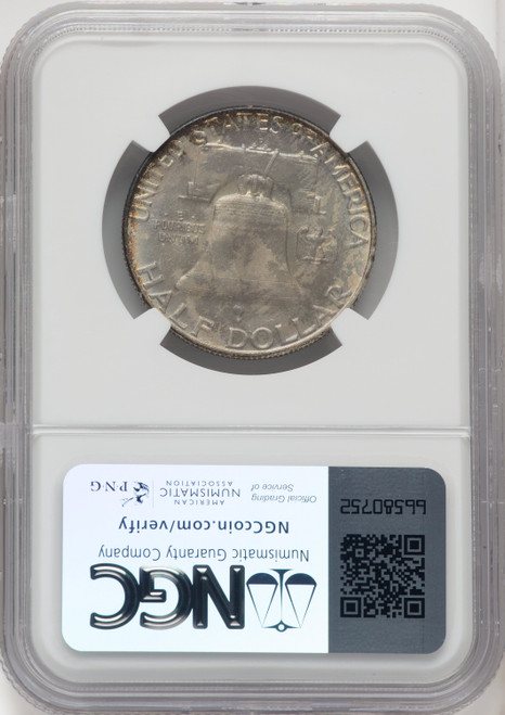 1957-D 50C FL Franklin Half Dollar NGC MS67