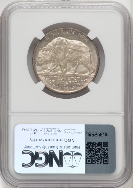 1925-S 50C California Commemorative Silver NGC MS67