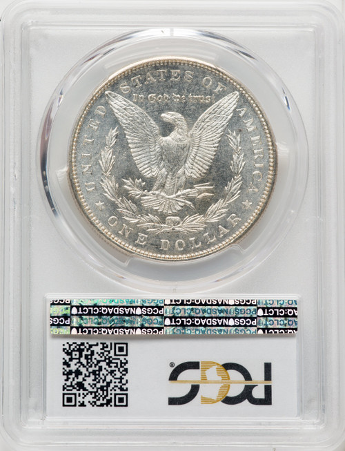 1889 $1 DM Morgan Dollar PCGS MS66