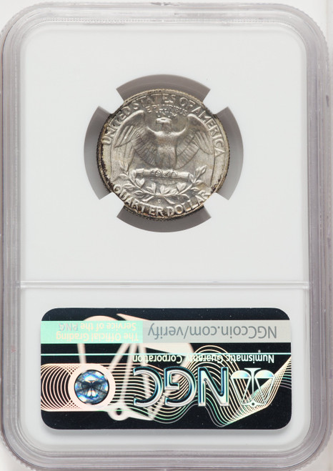 1957-D 25C CAC Washington Quarter NGC MS67+