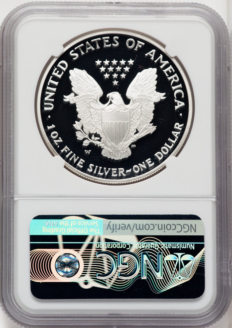 2005-W S$1 Silver Eagle Mike Castle NGC PF70