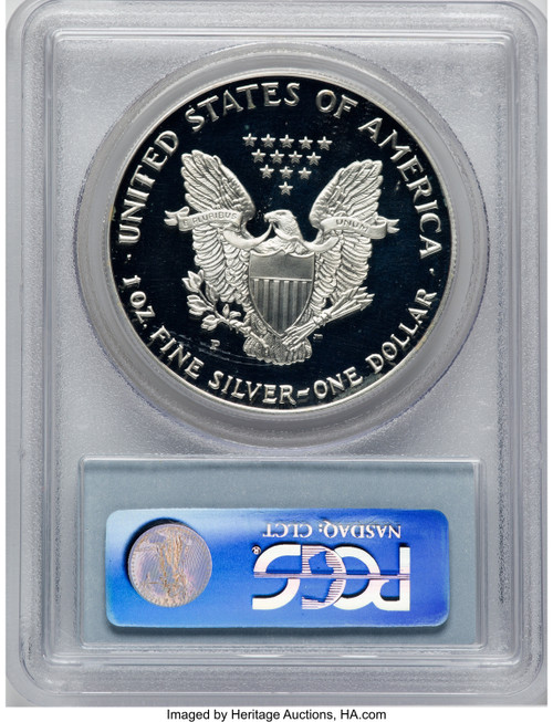 1993-P S$1 Silver Eagle PCGS PR70