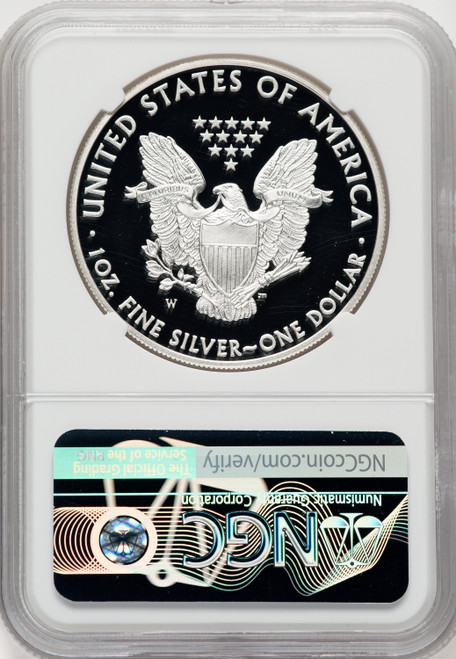 2012-W S$1 Silver Eagle First Strike NGC PF70