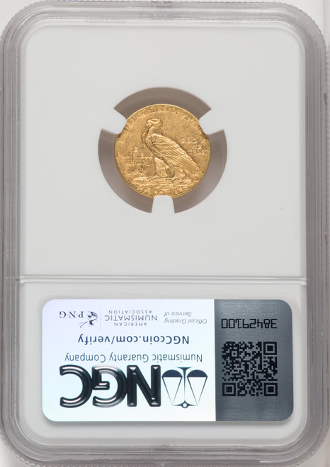 1910 $2.50 Indian Quarter Eagle NGC MS65