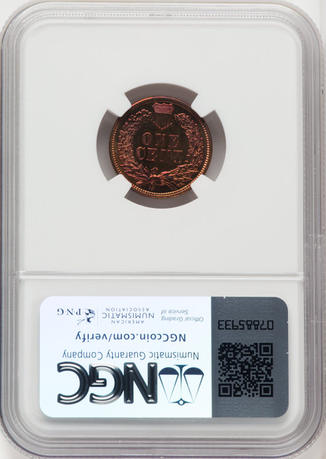 1881 1C RB Proof Indian Cent NGC PR66